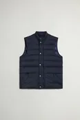 Bering Quilted Vest in Crinkle Nylon
