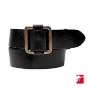 Amsterdam Heritage Pelle leather slide belt NEW size 95