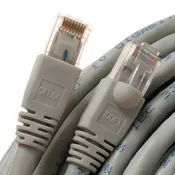 0.5Ft - Cat6A 24AWG Snagless Ethernet Network Patch Cable - Gray