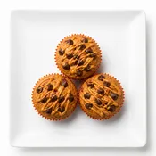 Chocolate Chip Peanut Butter Protein Muffins