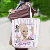 Admira Thunderpussy - Magazine Print Jumbo Tote Bag