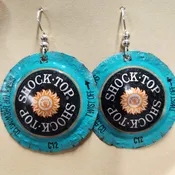 Bottle Cap Earrings