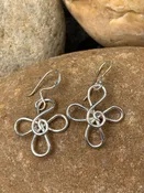 Sterling Silver Flower earring