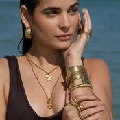 Ellie Vail Alaina Figaro Chain Necklace