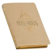 101 Prayers For Mr. & Mrs. Gold Faux Leather Prayer Book
