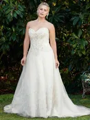 Ambrosia – Tulle A-Line Wedding Dress a Flowing Skirt, and Timeless Elegance by Casablanca