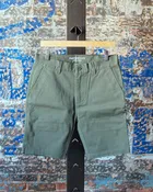 Slim Fit Chino Shorts - Army