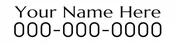 BHHS-2304: BHHS Florida Properties Group – 6×24 Name Rider – White/Black Text