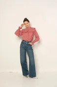 Blouse, Mauve