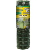24 in. x 50 ft. Green Vinyl Coated Welded Wire with 3 in. x 2 in. mesh