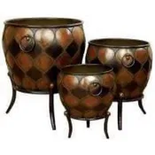 Accent Planters set of 3 Uma 75725