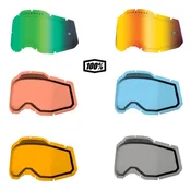 100% Accuri 2/Strata 2/Racecraft 2 Replacement Goggle Lens – Pick Color