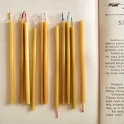 beeswax candles