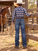 Boys Western Stretch Jeans | MCB-403