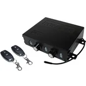 12 VDC - 30A Control Box - 2 Channel - Parallel Control - Speed Control - Wireless Remote