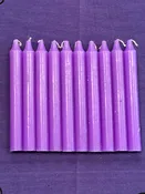 6” Purple candle