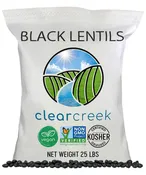 Beluga Lentils - 25 lb Bag