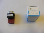 A30PF01R, Red Flush Pushbutton