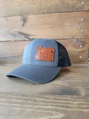 Oregon Leather Patch Hats