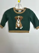 Boys Size 0-3mo Boys Green Janie and Jack Sweater