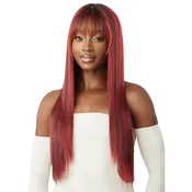 Outre Laila Lace Front Wig – Melted Hairline 28″ Straight Yaki HD Lace Wig