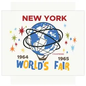 2.5'' x 3.5'' New York World's Fair Unisphere Magnet