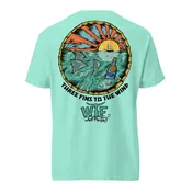 3 Fins to the Wind S/S Cotton Tee