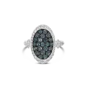 Alexandrite & Diamond Ring