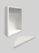 Stone Style Niche + Shelf Bundle – Dal Tile One Quartz Morning Frost (NQ30)