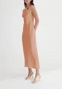 Aida Dress - Caramel - 8