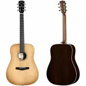 Alvarez Laureate LD70e Sitka Spruce/Indian Rosewood Dreadnought Acoustic Guitar - Daybreak
