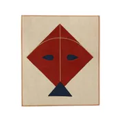 Red & Navy Single Kite — Layla Brooklyn