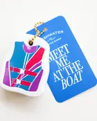 '90s Lifejacket Floating Keychain
