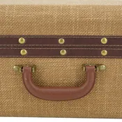 A & B Home - Wooden Trunk