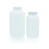 DWK Life Sciences 120 mL Wheaton HDPE Wide Mouth Round Packer Bottle Cs/500 W218822