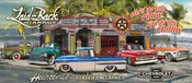 Beach Garage Chevy Trucks 55x24 Banner