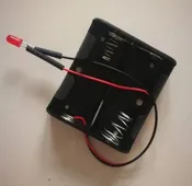 Blinking led with C Cell battery holder | Reliable Chimes CLEARANCE