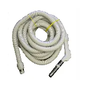 35ft Low Voltage Central Vacuum Hose – Friction Fit