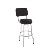 Black Swivel Bar Stool