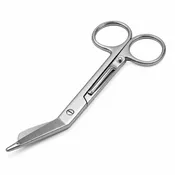 5.5" Bandage Scissors with Clip – Stainless Steel Medical Dressing Shears