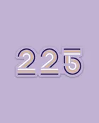 225 Retro Sticker