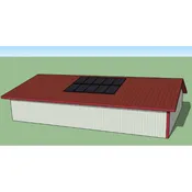 IronRidge XR Flush Mount Racking Kit for 10 Solar Panels, 2×5 Portrait (40mm)