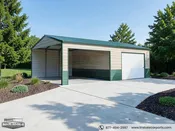20'WX30'LX9'H SIDE ENTRY GARAGE SKU 100