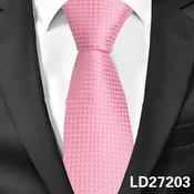Business Men's Tie Polyester Plaid