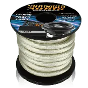 1/0 SILVER 50' Tinned OFC Oxygen Free Copper Power Cable