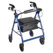 Aluminum 4-Wheel Rollator Rental - Adult Size