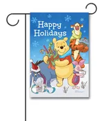 100-Acre Christmas – Garden Flag – 12.5″ x 18″