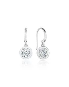 1.5ct Diamond French Wire Earring 18k White Gold