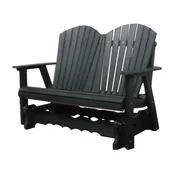 Amish Polytuf Loveseat Glider