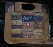 Baseball Glove Leather Briefcase (An MVP Exclusive)